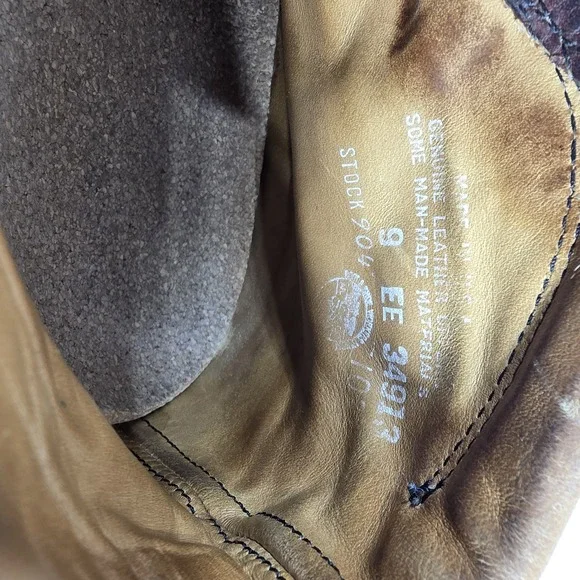 Filson Uplander Chukka Boots Brown Leather Men's 9 EE‎ Moc Toe 904 - Picture 5 of 16